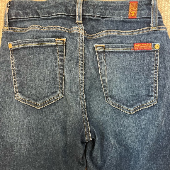 7 for all mankind skinny jeans - Picture 2 of 5
